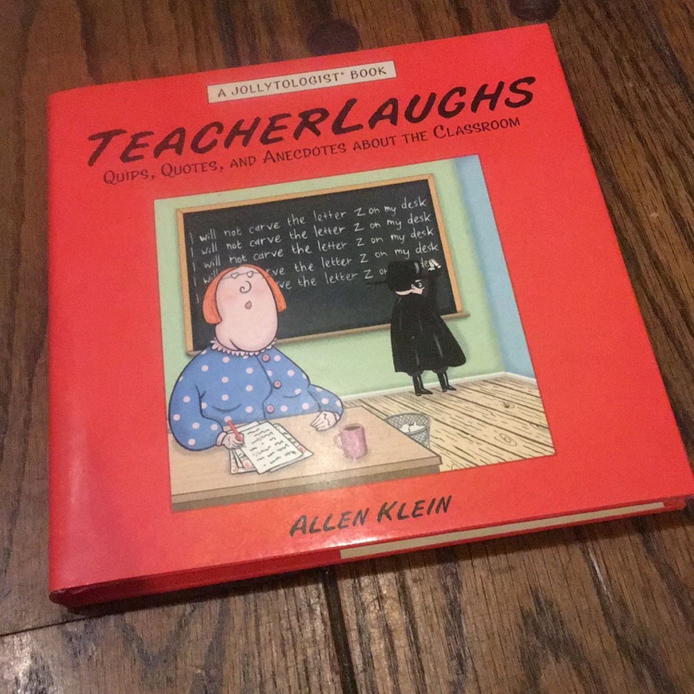 Teacher Laughs- Jollytologist Book